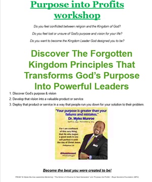 Purpose into Profits WORKBOOK